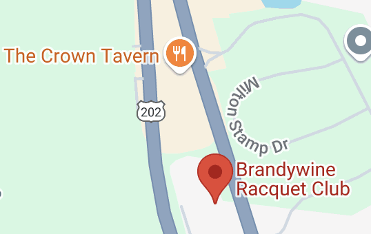 Google Map Directions to Brandywine Racquet Club